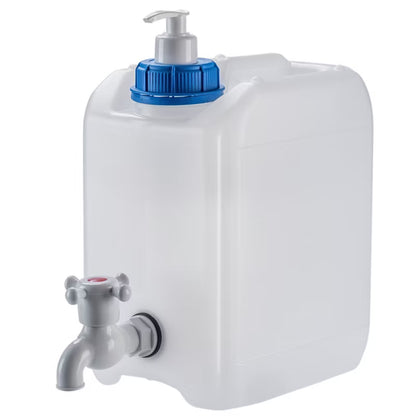 Vanddunk med Hane og Sæbedispenser 5 Liter