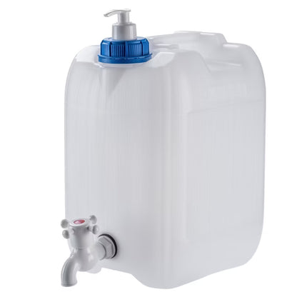 Vanddunk Porti 20 Liter Hvid med Hane