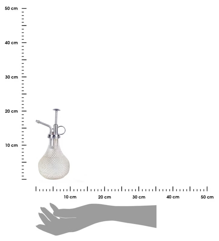 Vandforstøver Glas 330 ml Transparent