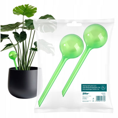 Vandingskugler 24 cm 250 ml Grøn 2 Stk