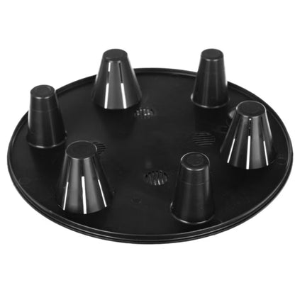 Vandingssystem Rund 15x17 cm Sort