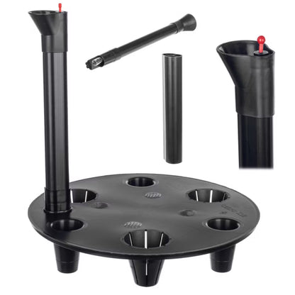 Vandingssystem Rund 28x28 cm Sort