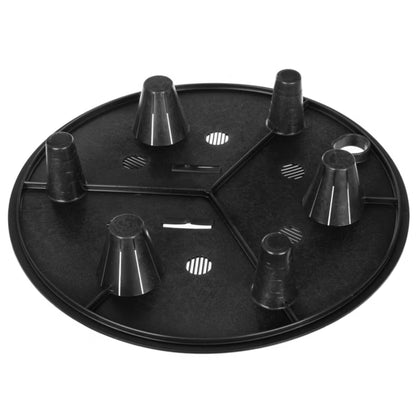 Vandingssystem Rund 41x33 cm Sort
