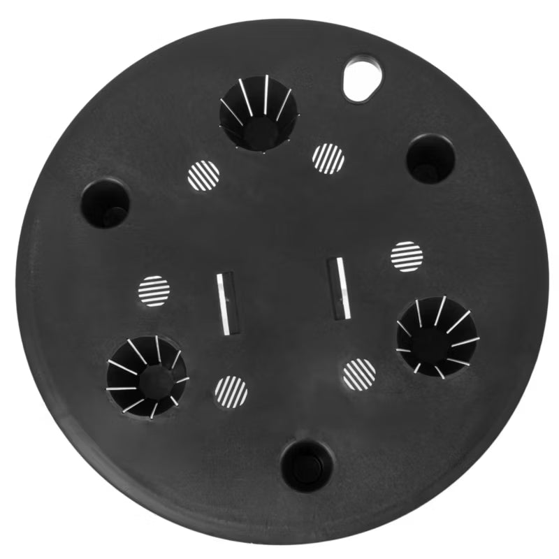 Vandingssystem Rund 41x33 cm Sort