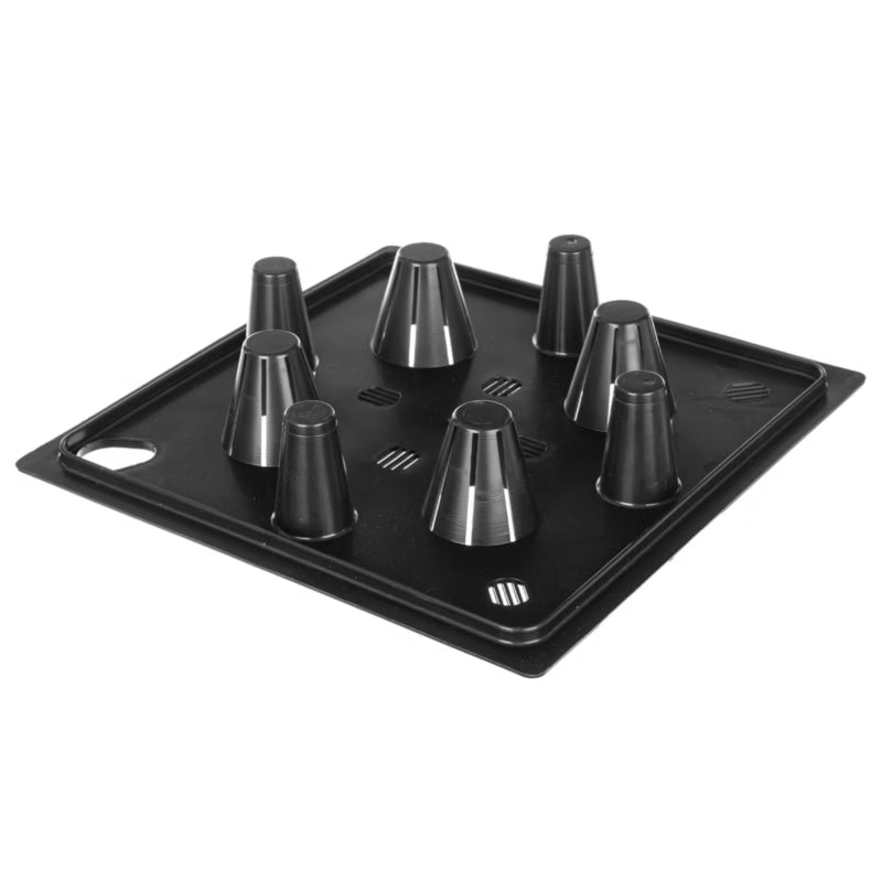 Vandingssystem til Krukker 19x17 cm Firkantet Sort