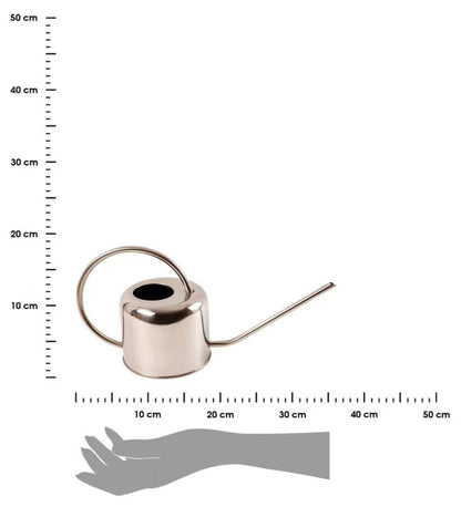 Vandkande 1,1 Liter Rustfrit Stål Sølv