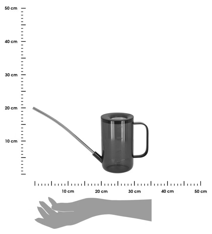 Vandkande 1 Liter Grå