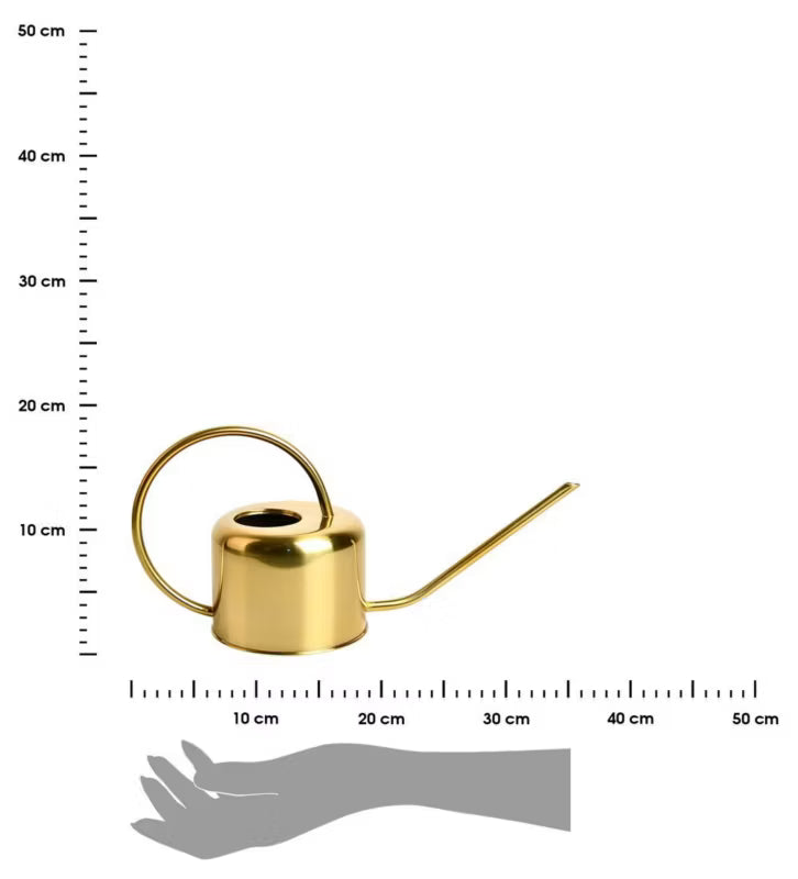 Vandkande 1 Liter Guld Zink