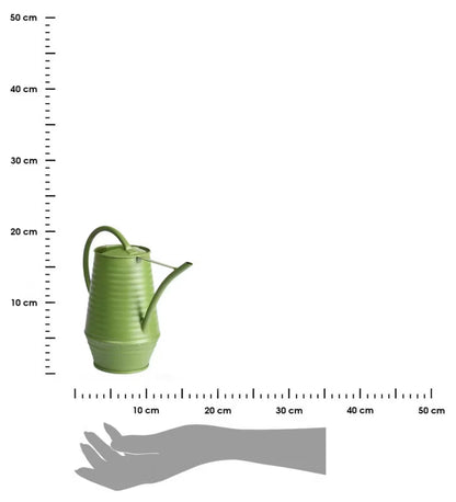 Vandkande 1 Liter Lysegrøn Stål