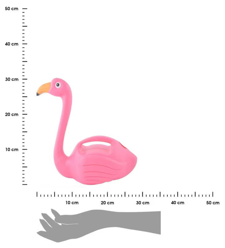 Vandkande Flamingo 1,5 Liter Lyserød Plast