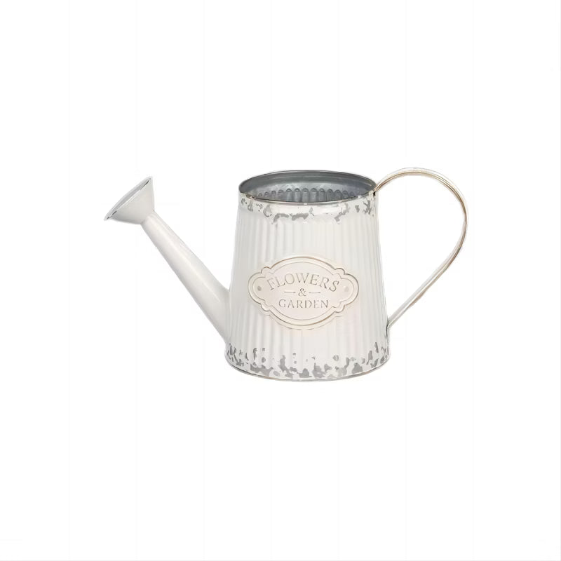 Vandkande Flowers Garden 1,2 Liter Hvid Metal