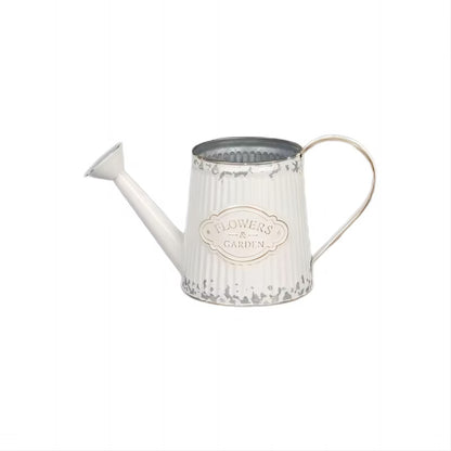 Vandkande Flowers Garden 1,2 Liter Hvid Metal