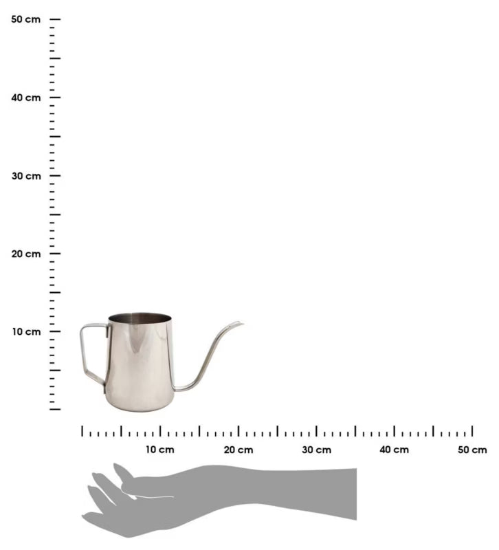 Vandkande Rustfrit Stål 0,5 Liter Sølv