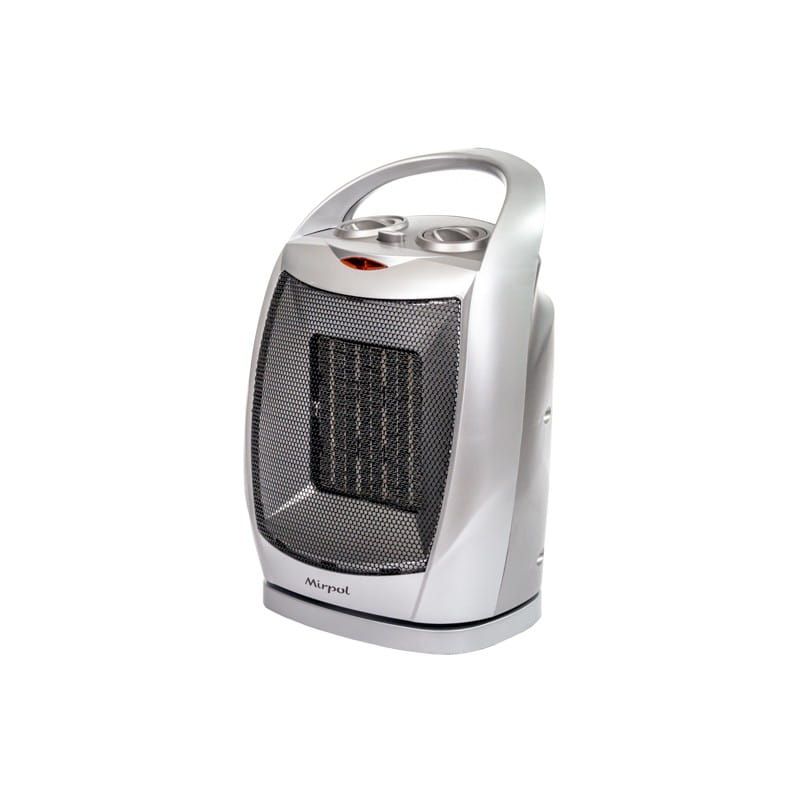 Varmeblæser Keramisk med Oscillation 1500W Grå