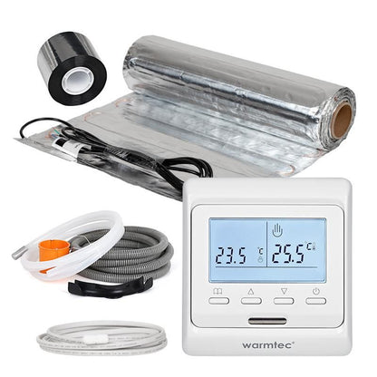 Varmemåtte til Laminatgulv 2 m² 150W/m² med Wi-Fi Hvid AL-20/T510