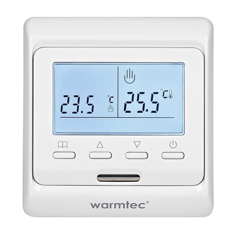 Varmemåtte til Laminatgulv 10 m² 150W/m² med Wi-Fi Termostat Hvid AL-100/T510