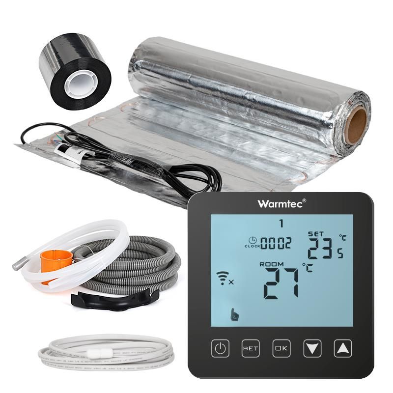Varmemåtte til Laminatgulv 150W/m² WiFi AL-25/PRT-01