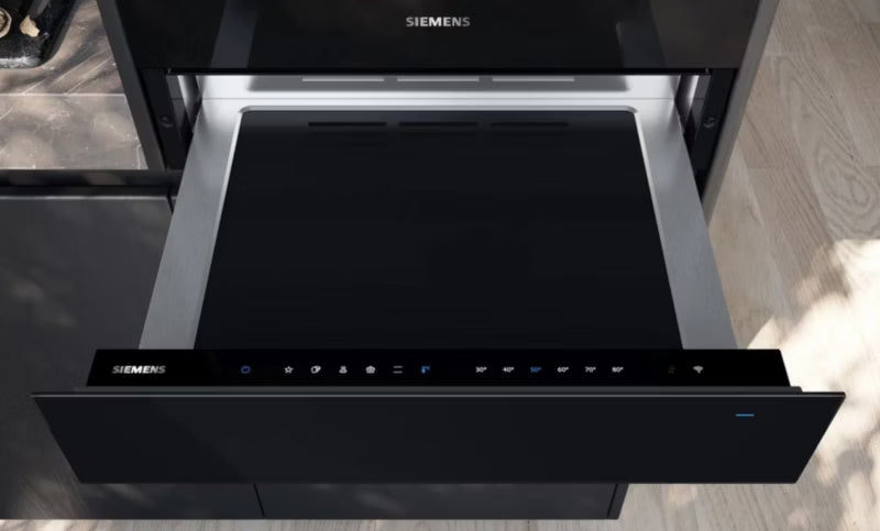 Varmeskuffe BI710C1B1 14x59,4 cm Sort 20 L