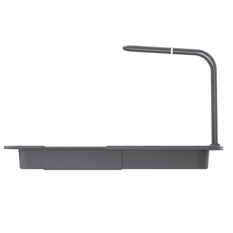 Vaskearrangør Justerbar 35,8-49,6 cm Grå
