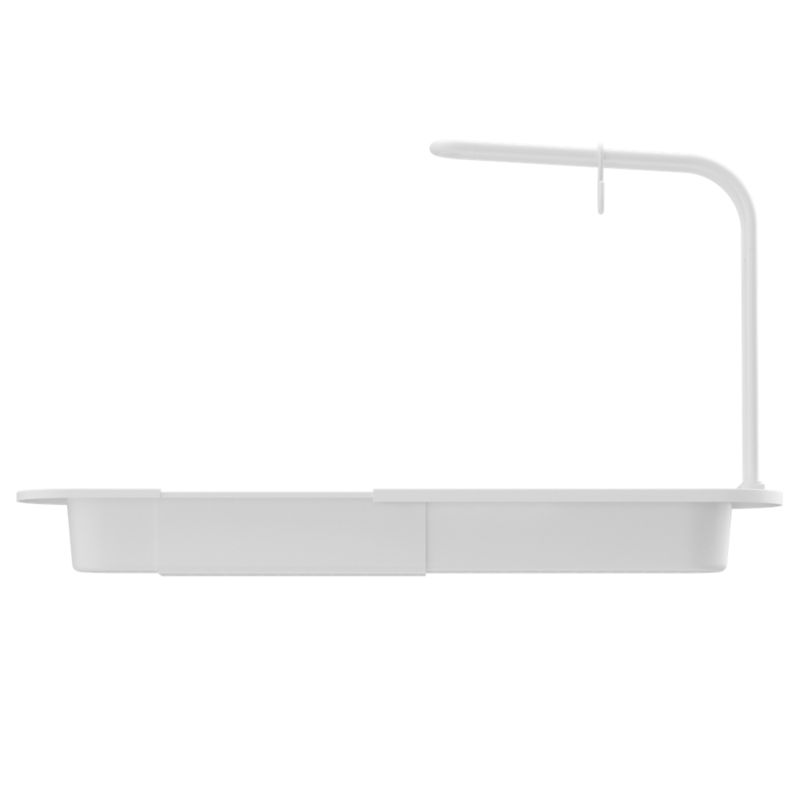 Vaskearrangør Justerbar 35,8-49,6 cm Hvid