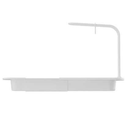 Vaskearrangør Justerbar 35,8-49,6 cm Hvid