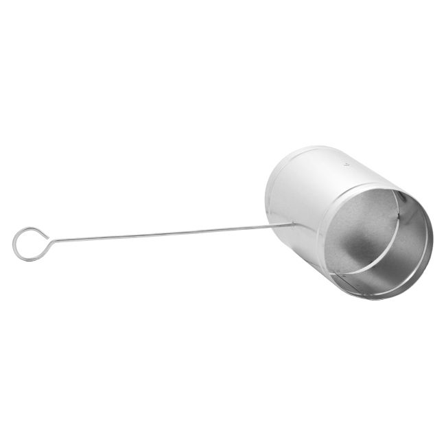 Ventilationsspjæld Ø100 mm Galvaniseret Stål