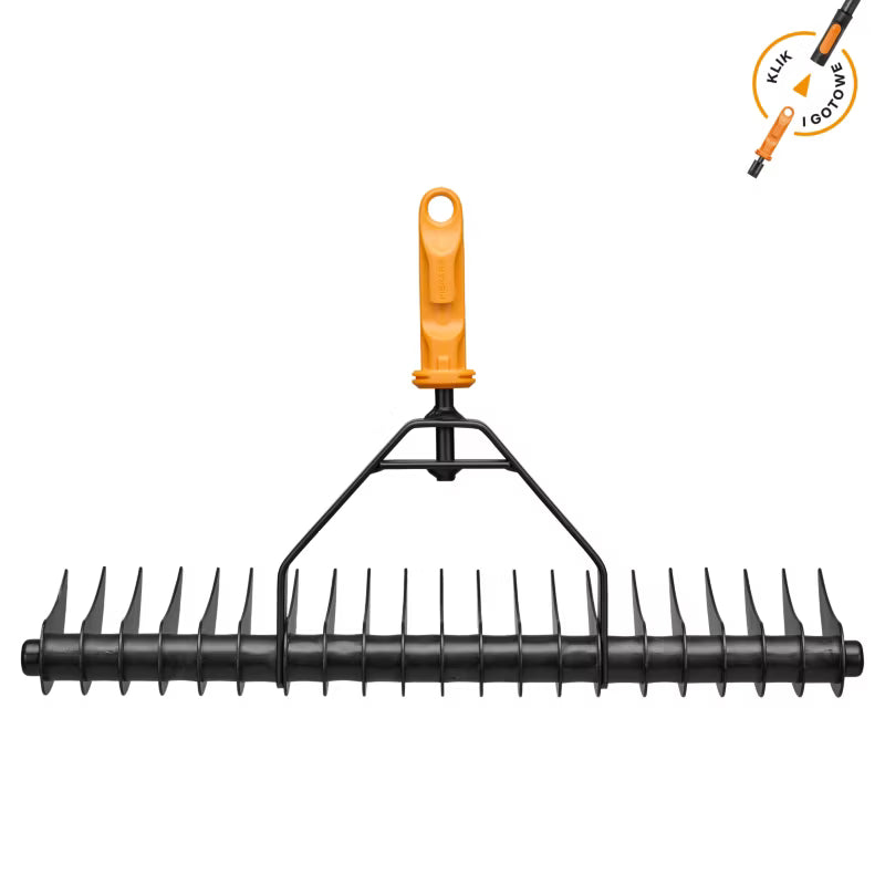 Vertikalskærer OneClick 36 cm Sort Stål