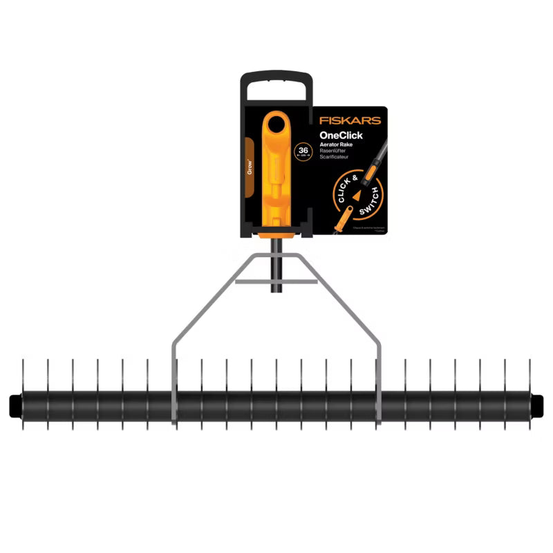 Vertikalskærer OneClick 36 cm Sort Stål
