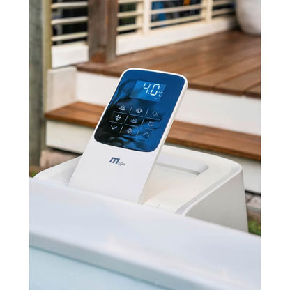 Vildmarksbad 160x160 cm LED WiFi 6 Personer