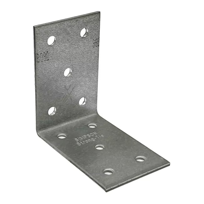 Vinkelbeslag 60x60x40 mm Galvaniseret Stål