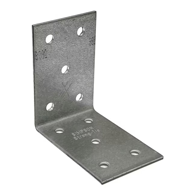 Vinkelbeslag 60x60x40 mm Galvaniseret Stål