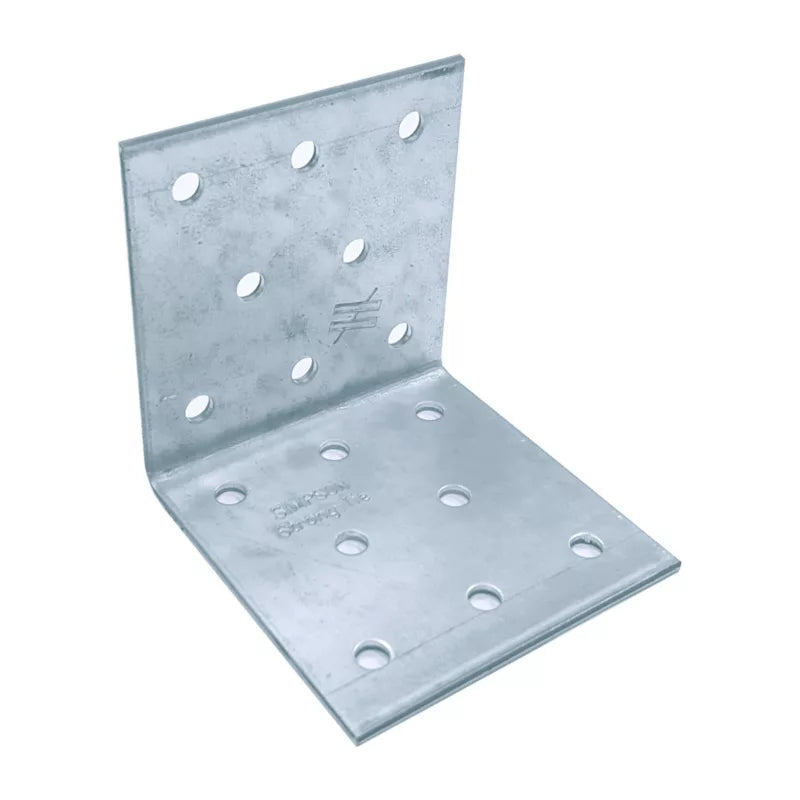 Vinkelbeslag 60x60x60x2 mm Galvaniseret Stål