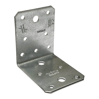 Vinkelbeslag 70x70x55x2 mm Galvaniseret Stål