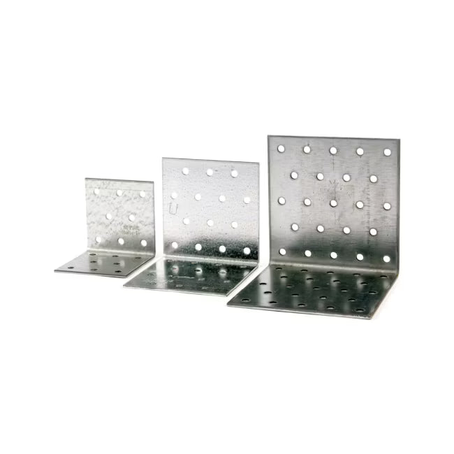 Vinkelbeslag ANPS 60x60x80 mm Galvaniseret