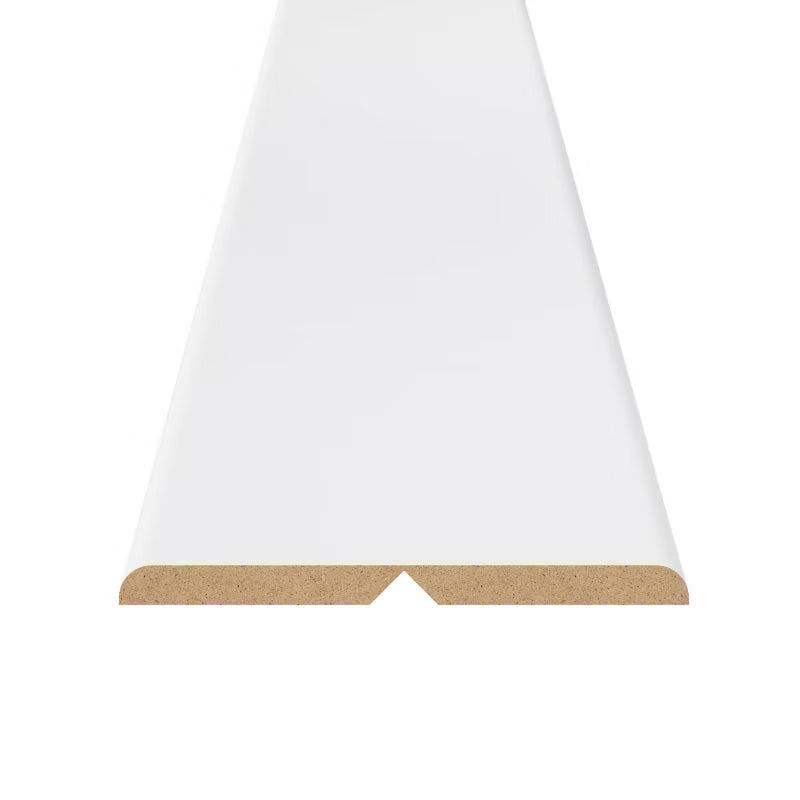 Vinkelliste MDF 22x22 mm 240 cm Hvid