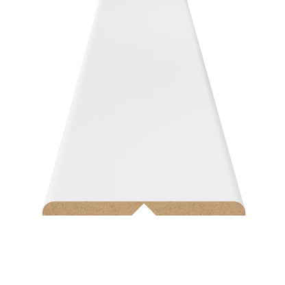Vinkelliste MDF 22x22 mm 240 cm Hvid