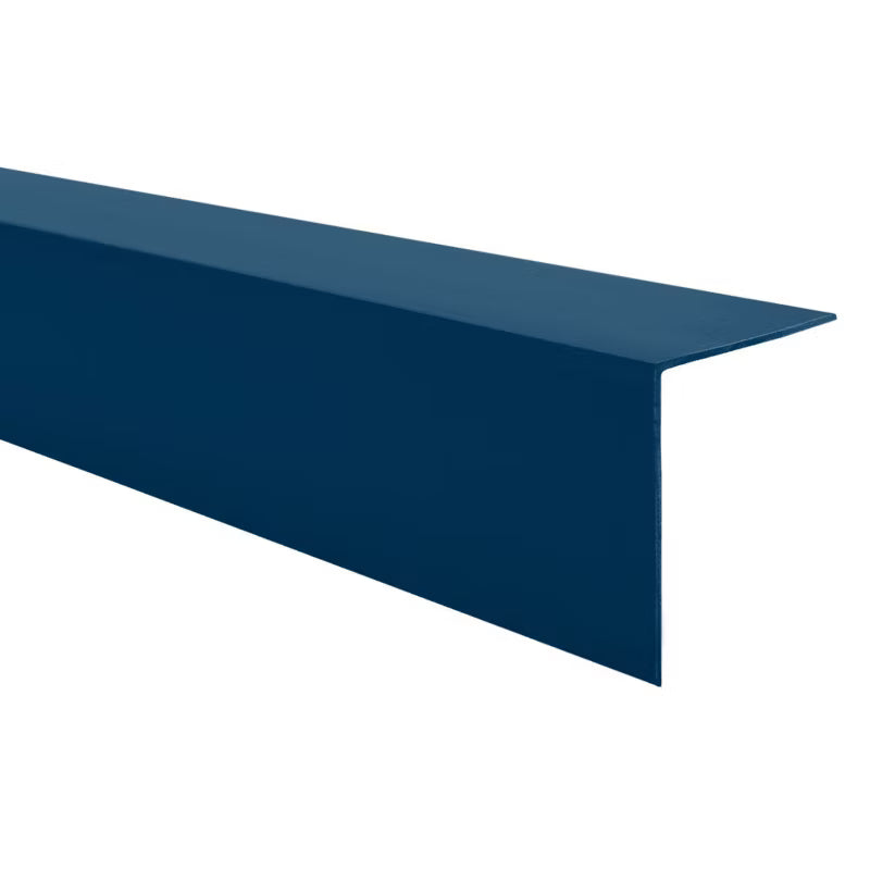 Vinkelprofil PVC 20x20 mm 200 cm Mørkeblå