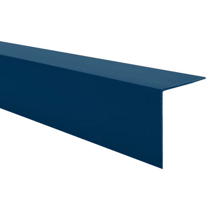 Vinkelprofil PVC 20x20 mm 200 cm Mørkeblå
