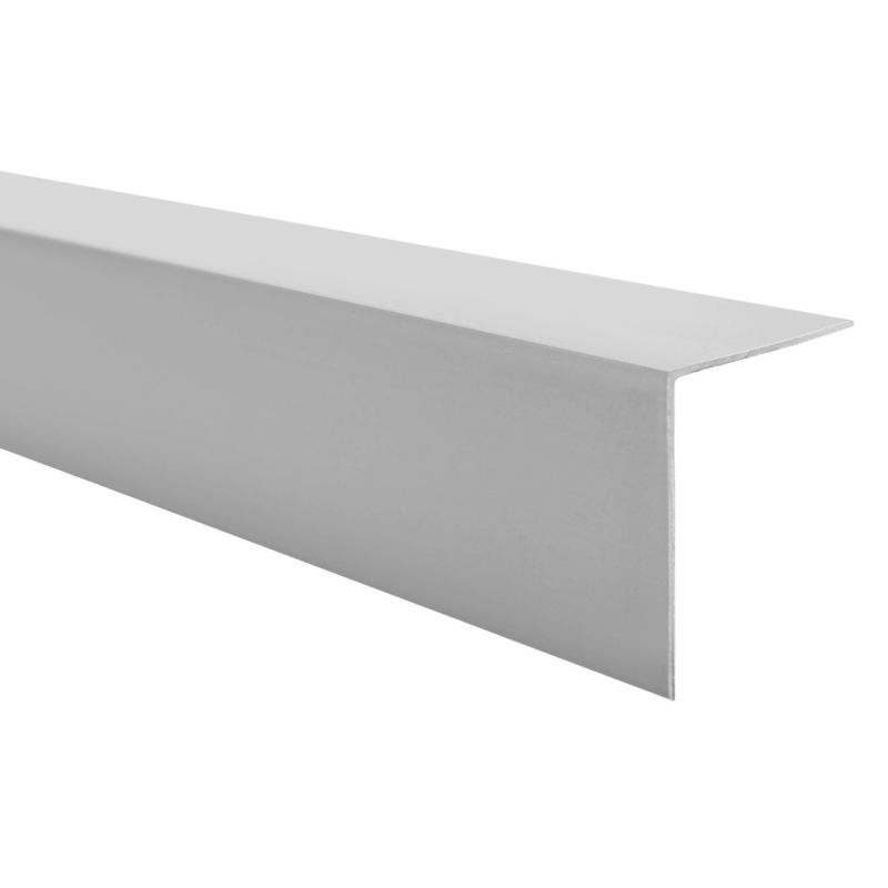 Vinkelprofil PVC 25x25 mm Grå