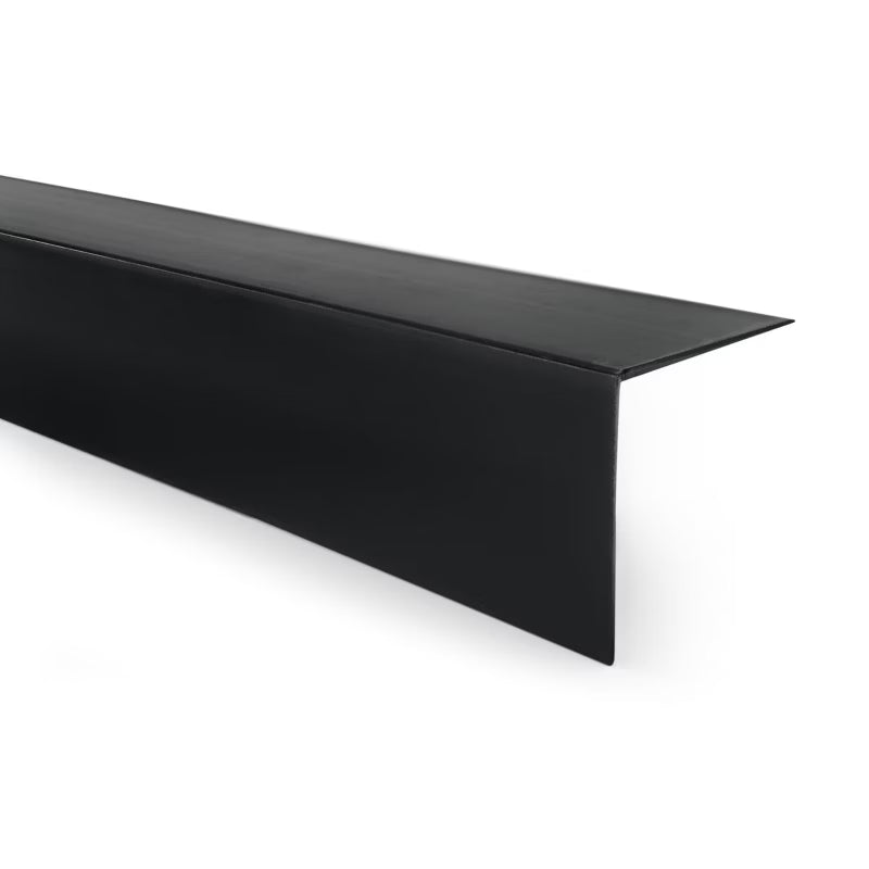 Vinkelprofil PVC 30x30 mm 275 cm Sort