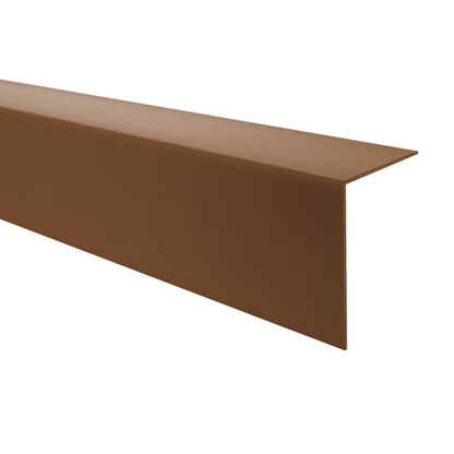 Vinkelprofil PVC 50x20 mm 150 cm Brun