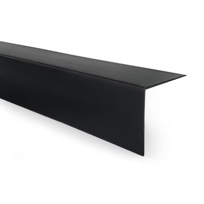 Vinkelprofil PVC 50x50 mm 150 cm Sort