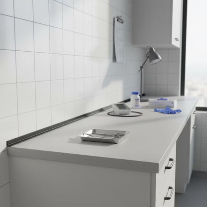 Vinkelprofil PVC 50x50 mm 150 cm Sort