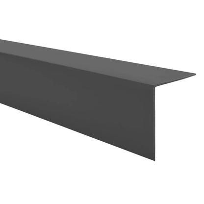 Vinkelprofil PVC 50x50 mm 200 cm Mørkegrå
