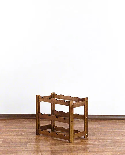 Vinreol 38x43x25 cm 12 Flasker Brun