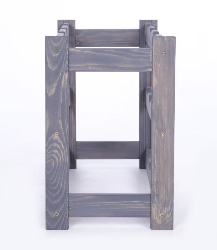 Vinreol 12 Flasker 38x43x25 cm Grå