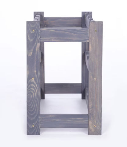 Vinreol 12 Flasker 38x43x25 cm Grå