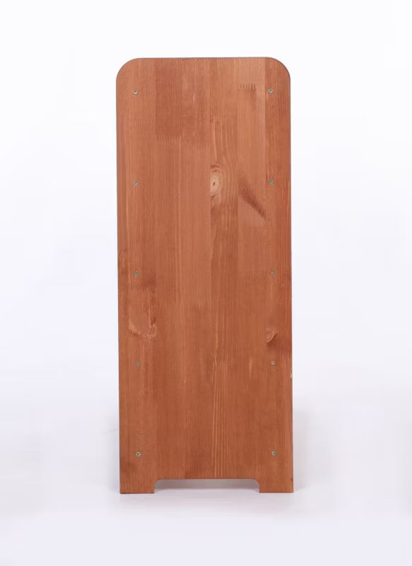 Vinreol 24 Flasker 63x62x25 cm Brun Fyrretræ