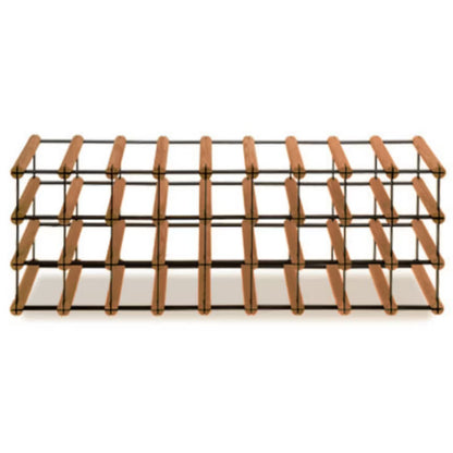 Vinreol 27 Flasker 92,5x32,5 cm Brun Træ