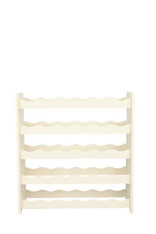 Vinreol 30 Flasker 62,6x26,5 cm Hvid